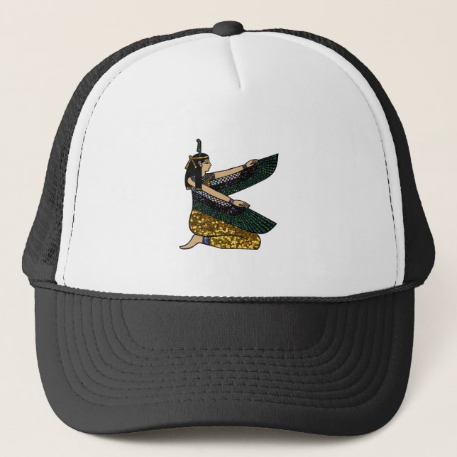 egyptian goddess trucker hat (Front)