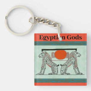 Egyptian Gods Acrylic Keychain