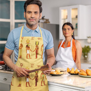 Egyptian Gods And Goddesses Apron