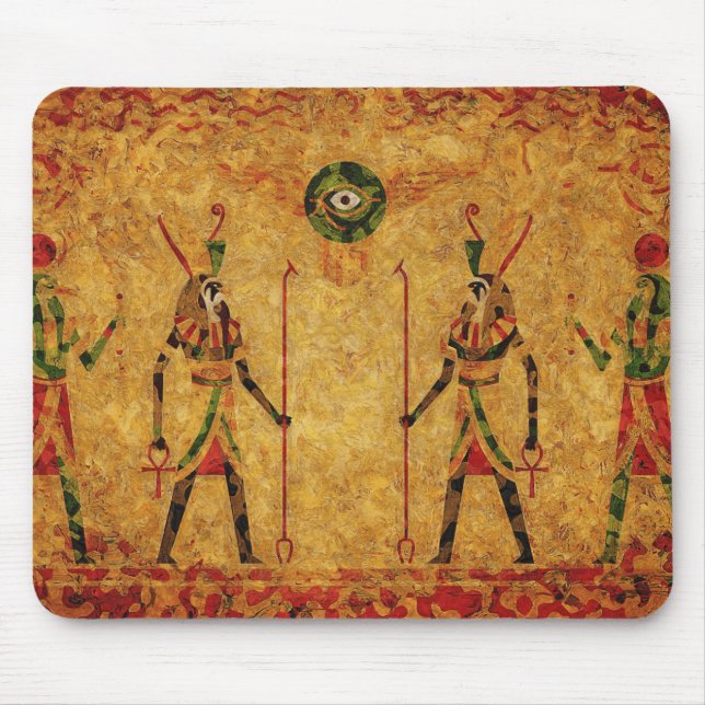 Egyptian Gods Mouse Pad (Front)