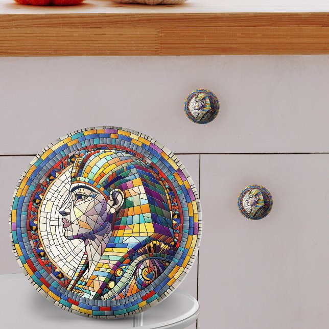 Egyptian Great Sphinx  -Mosaic Art Ceramic Knob (Creator Uploaded)