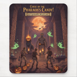 Egyptian Halloween Mouse Pad
