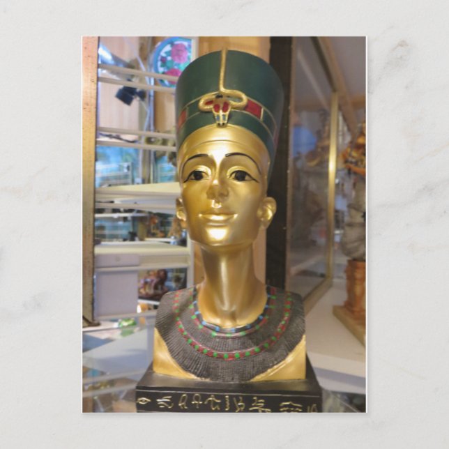 Egyptian Head Postcard (Front)