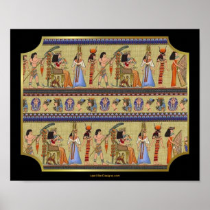 Egyptian Hieroglyphics Art Print