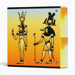 Egyptian Hieroglyphics Binder
