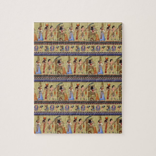 Egyptian Hieroglyphics  Puzzle (Vertical)