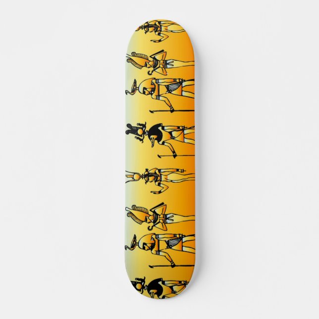 Egyptian Hieroglyphics Skateboard (Front)
