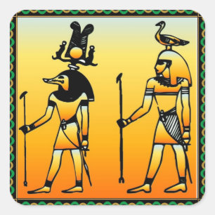 Egyptian Hieroglyphics Sticker
