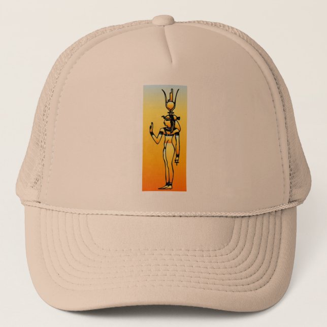 Egyptian Hieroglyphics Trucker Hat (Front)