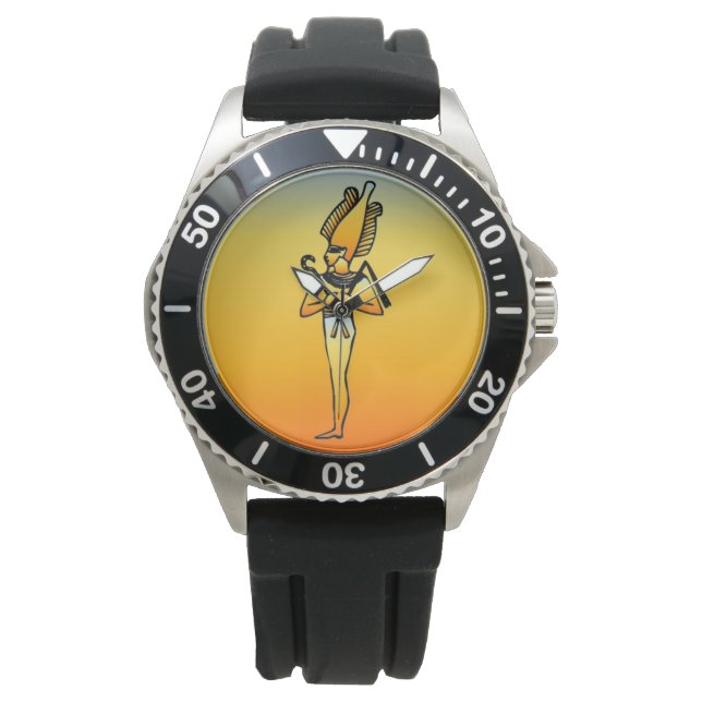 Egyptian Hieroglyphics Watch (Front)