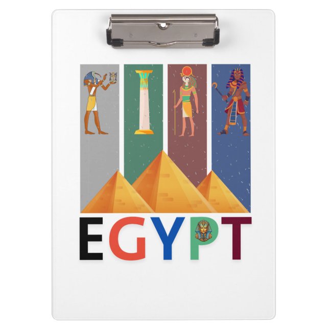 Egyptian hieroglyphs clipboard (Front)