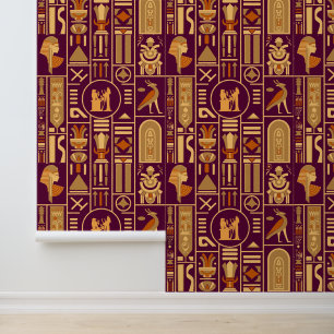 Egyptian Hieroglyphs Wallpaper