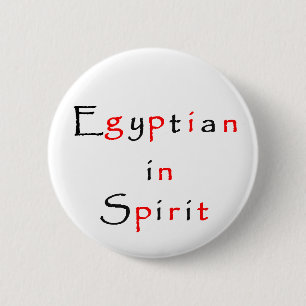 Egyptian in Spirit 2 Inch Round Button