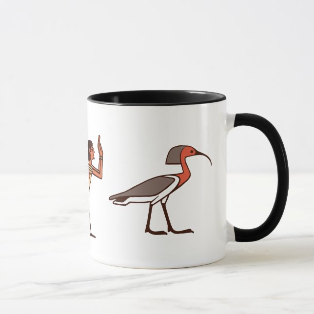 Egyptian Ka, Ba,  & Akh Mug (Right)