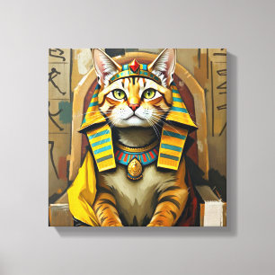 EGYPTIAN MAU-PHARAOH 2 CANVAS PRINT