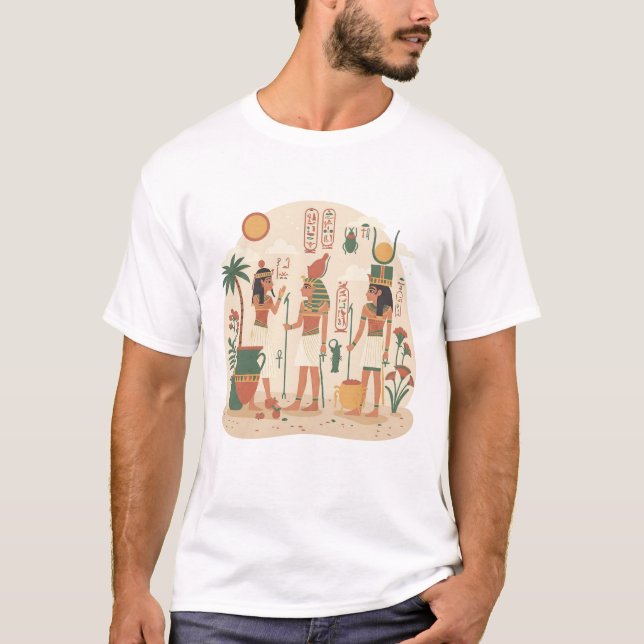 Egyptian mythology T-Shirt (Front)