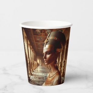 Egyptian nefertari Artifact: Ancient Civilization Paper Cups