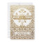 Egyptian Nouveau Wedding Invitations Gold & White