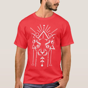 Egyptian Occultism Pagan Occult Wicca Witch Sphynx T-Shirt