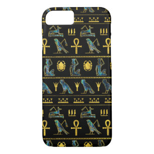 Egyptian Ornament Symbols Pattern iPhone 8/7 Case