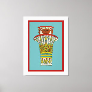 Egyptian Ornamnet #3 at Emporio Moffa Canvas Print