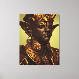Egyptian Osiris Canvas Print