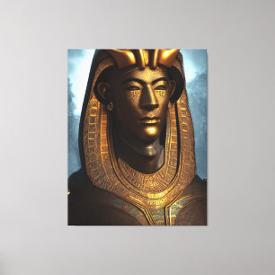 Egyptian Osiris Canvas Print