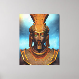 Egyptian Osiris Canvas Print