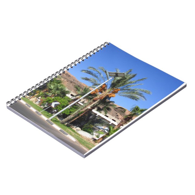 Egyptian palm trees   notebook (Left Side)