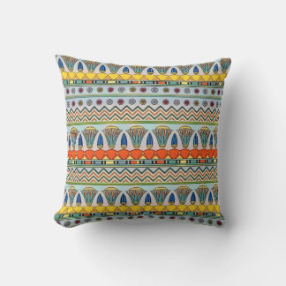 Egyptian Patterns Throw Pillows نقش مصري