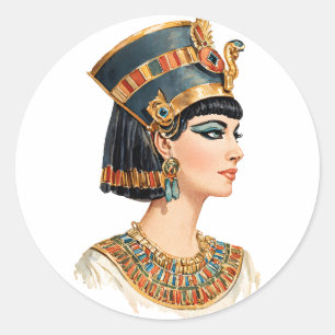 Egyptian Pharaoh Art Sticker