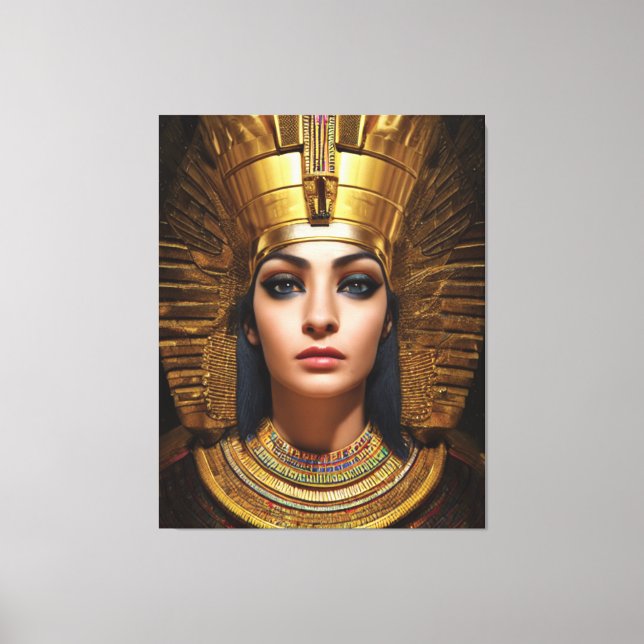 Egyptian Pharaoh Canvas Print (Front)