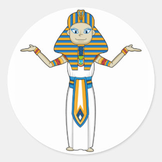Egyptian Pharaoh King Sticker