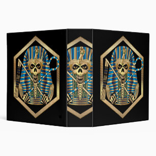 Egyptian Pharaoh Skull Binder
