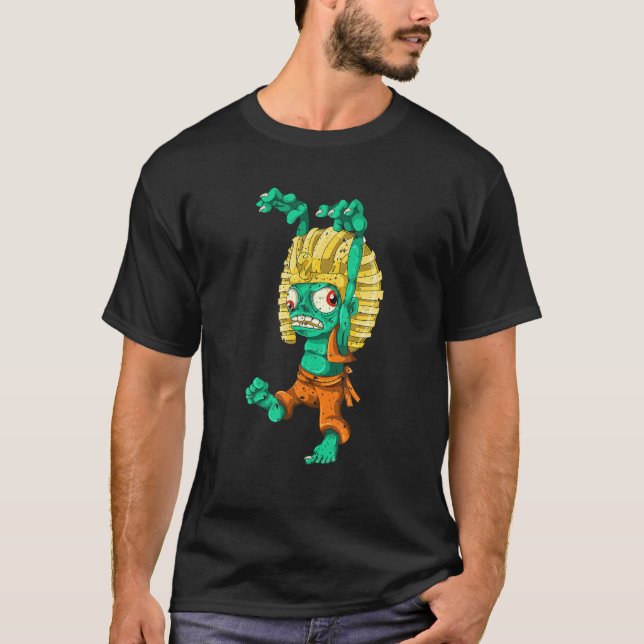 Egyptian Pharaoh Zombie T-Shirt (Front)