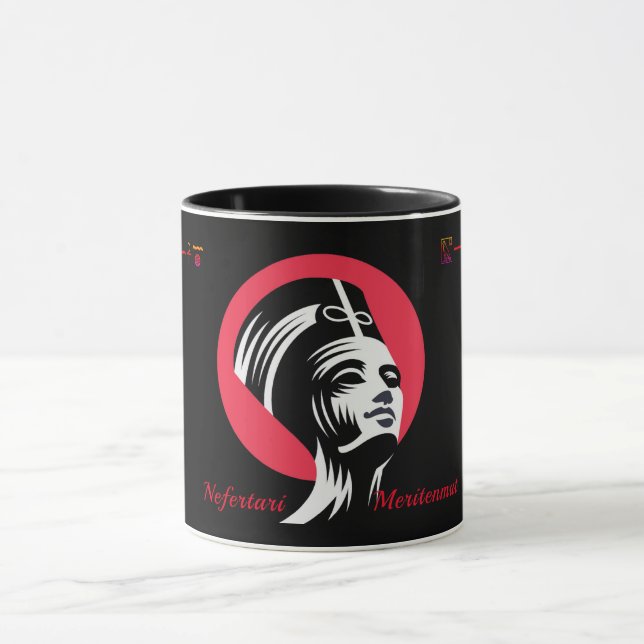 Egyptian Pharoh Nefertiti Mug (Center)