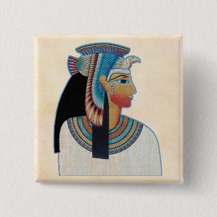 Egyptian Princess 2 Inch Square Button