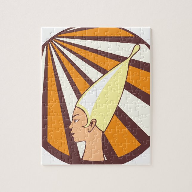 Egyptian Princess Jigsaw Puzzle (Vertical)