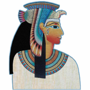 Egyptian Princess Standing Photo Sculpture