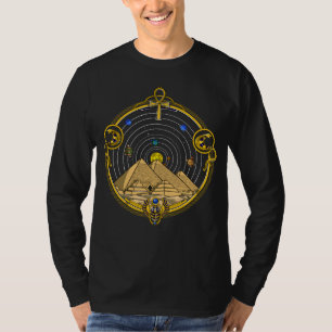 Egyptian Pyramids Astronomy T-Shirt