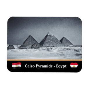 Egyptian Pyramids & Cairo - Ancient Egypt /UNESCO Magnet