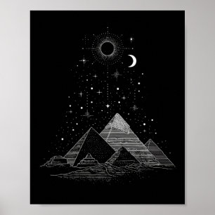 Egyptian Pyramids Egypt Vacation Travel Pyramids  Poster