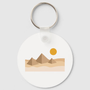 Egyptian Pyramids Keychain