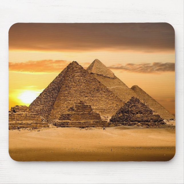 Egyptian pyramids mouse pad (Front)
