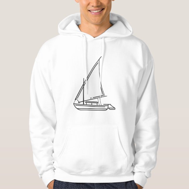 Egyptian, Pyramids, nile Hoodie (Front)