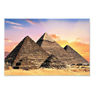 Egyptian Pyramids Photo Print