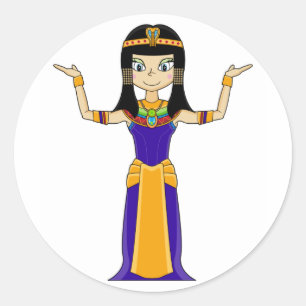 Egyptian Queen Cleopatra Sticker