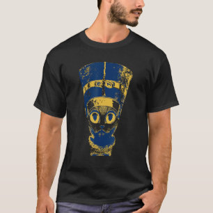 Egyptian Queen Nefertiti Cat Aesthetics T-Shirt