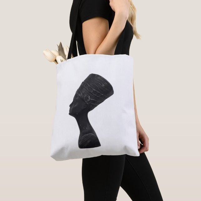 Egyptian queen Nefertiti Tote Bag (Close Up)