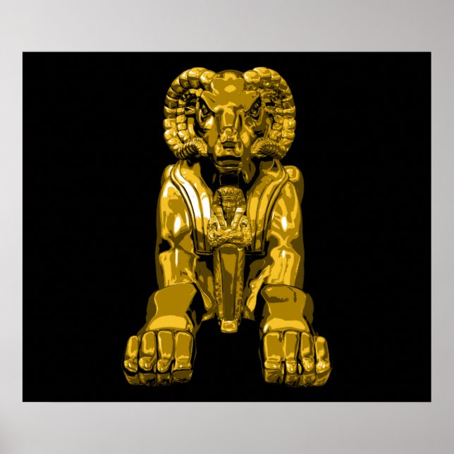 Egyptian Ram Poster (Front)